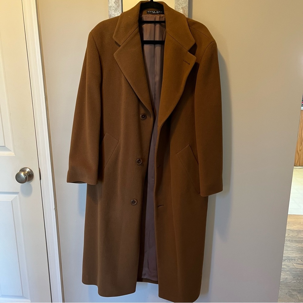 Hugo Boss - Men’s Regular Fit Coat - Wool Blend